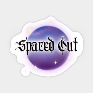 Spaced out y2k style design Sticker